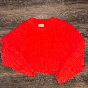 Urban Outfitters Bold Red Crew Neck Sweater